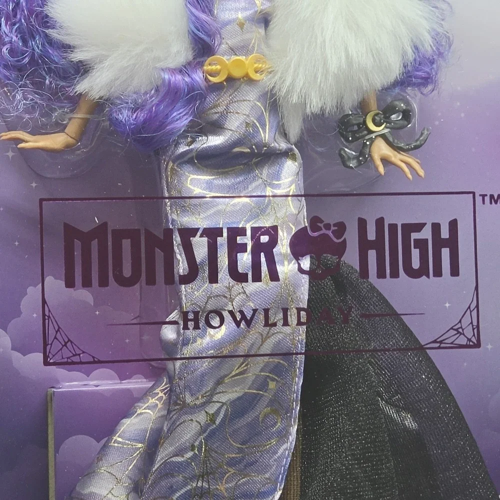NEW Monster High Clawdeen Wolf Howliday Winter Edition Doll 2023 Mattel Shipper